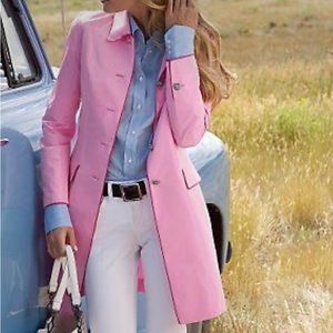 ISO pink knee length jacket